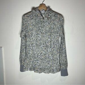 Lululemon Athletica Gray and Cream Patterned Jacket